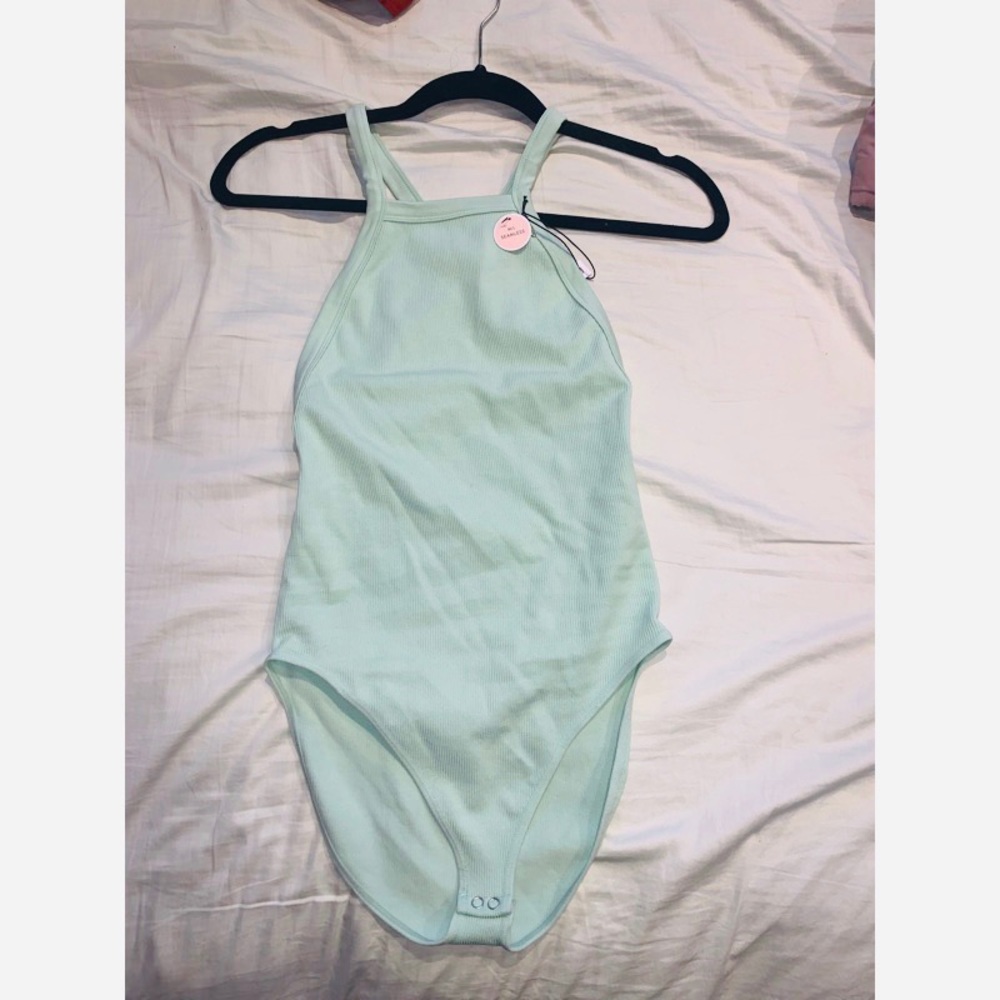 NWT Forever 21 Mint Bodysuit